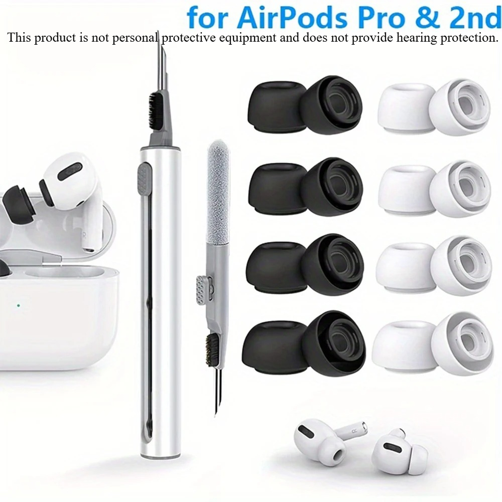 Power Bank Wireless - 4 Pairs Liquid Silicone Ear Tips