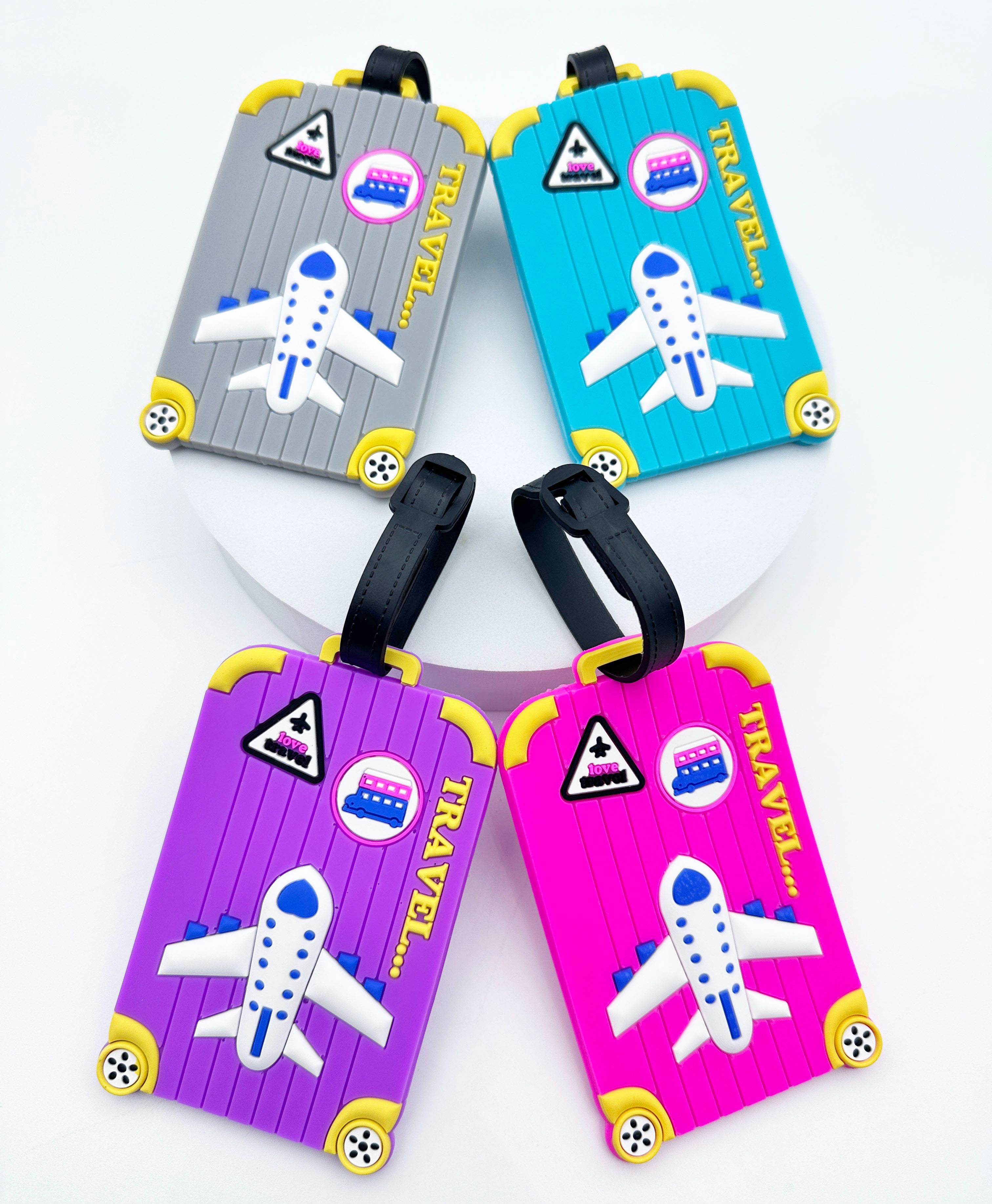 Tech Accessories For Travel - 1PCS Creative Aircraft Multi Color Luggage