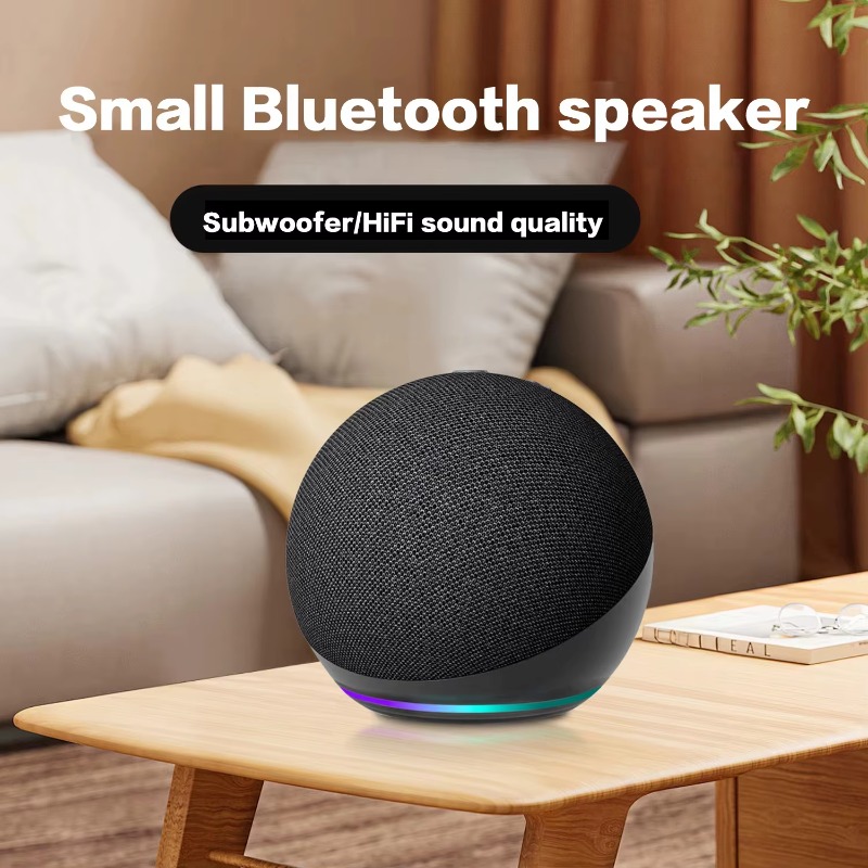 Power Bank Wireless - Alaxe Small Bluetooth Speaker Echo Dot
