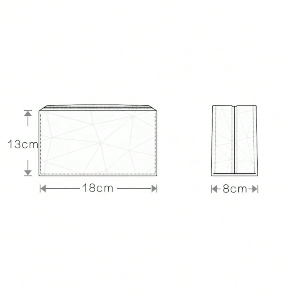 Geometric Luminous Makeup Bag  - đánh giá và giá Tech Accessories Travel Case