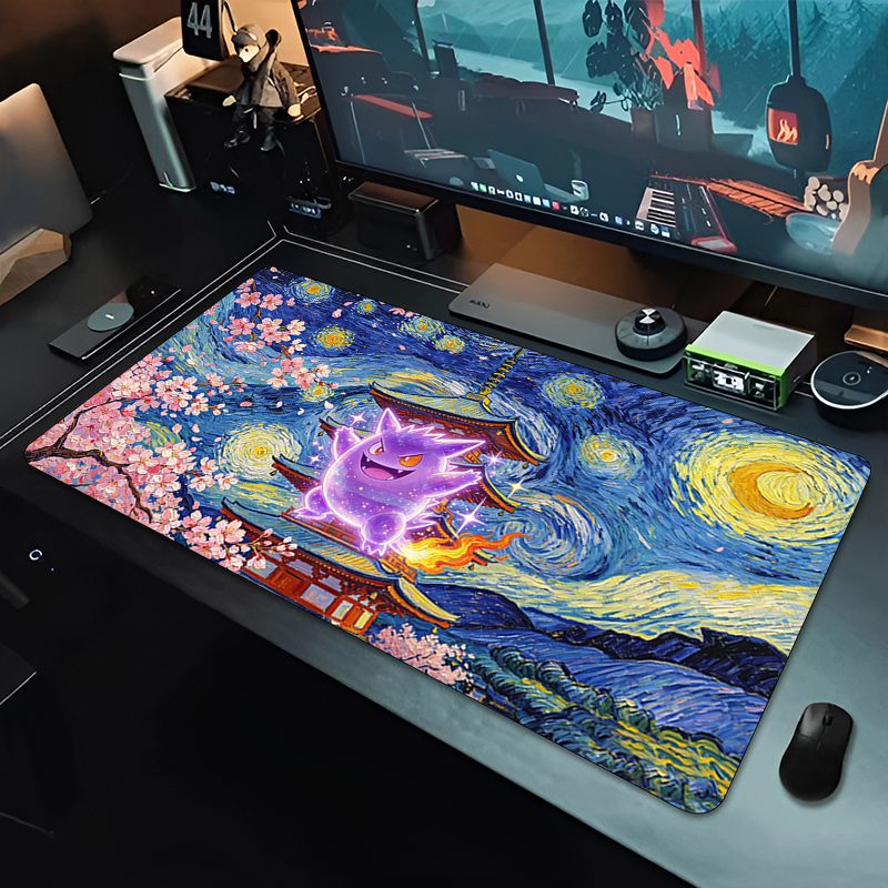 Anime Mouse Pad Pokemon Gengar - đánh giá và giá Tech Accessories For Desk