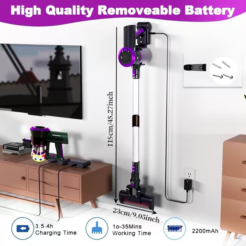 40Kpa Vacuum Cleaner for Home  - đánh giá và giá Power Bank Wireless