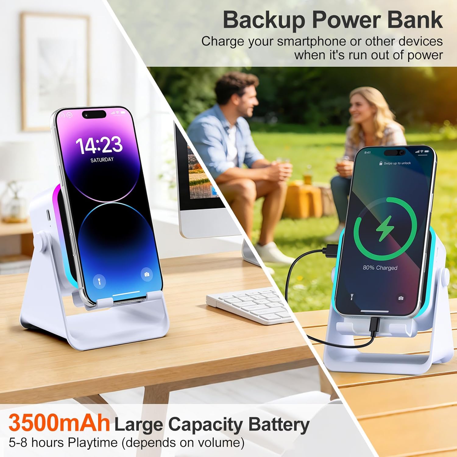Wireless Bluetooth Induction S - đánh giá và giá Power Bank Wireless