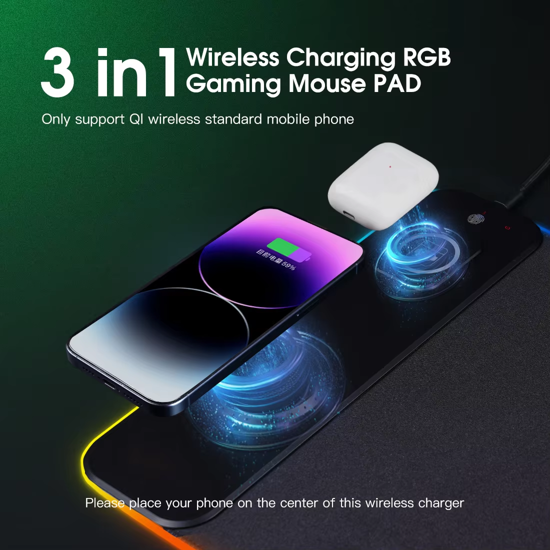 For 3-in-1 Magnetic Wireless C - đánh giá và giá Mouse Charging Pad