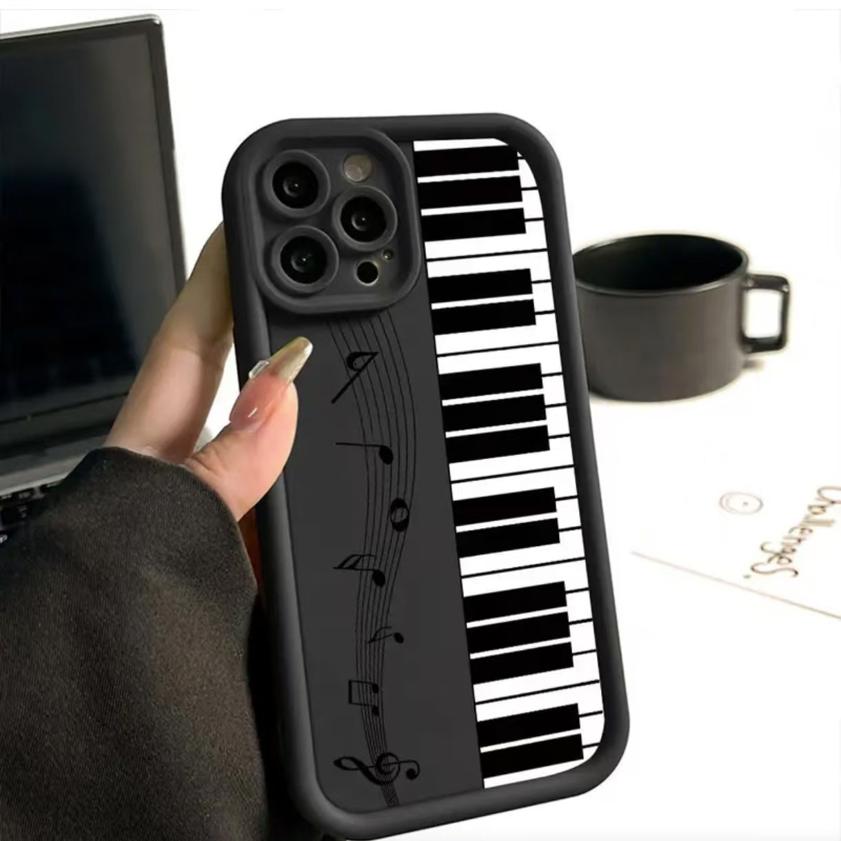 Piano Keys TPU Phone Case for  - đánh giá và giá Tech Accessories Iphone
