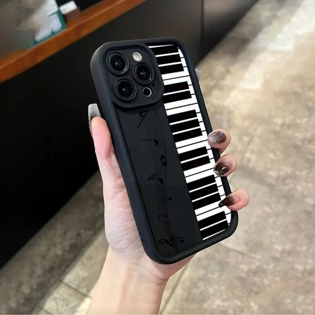 Piano Keys TPU Phone Case for  - đánh giá và giá Tech Accessories Iphone