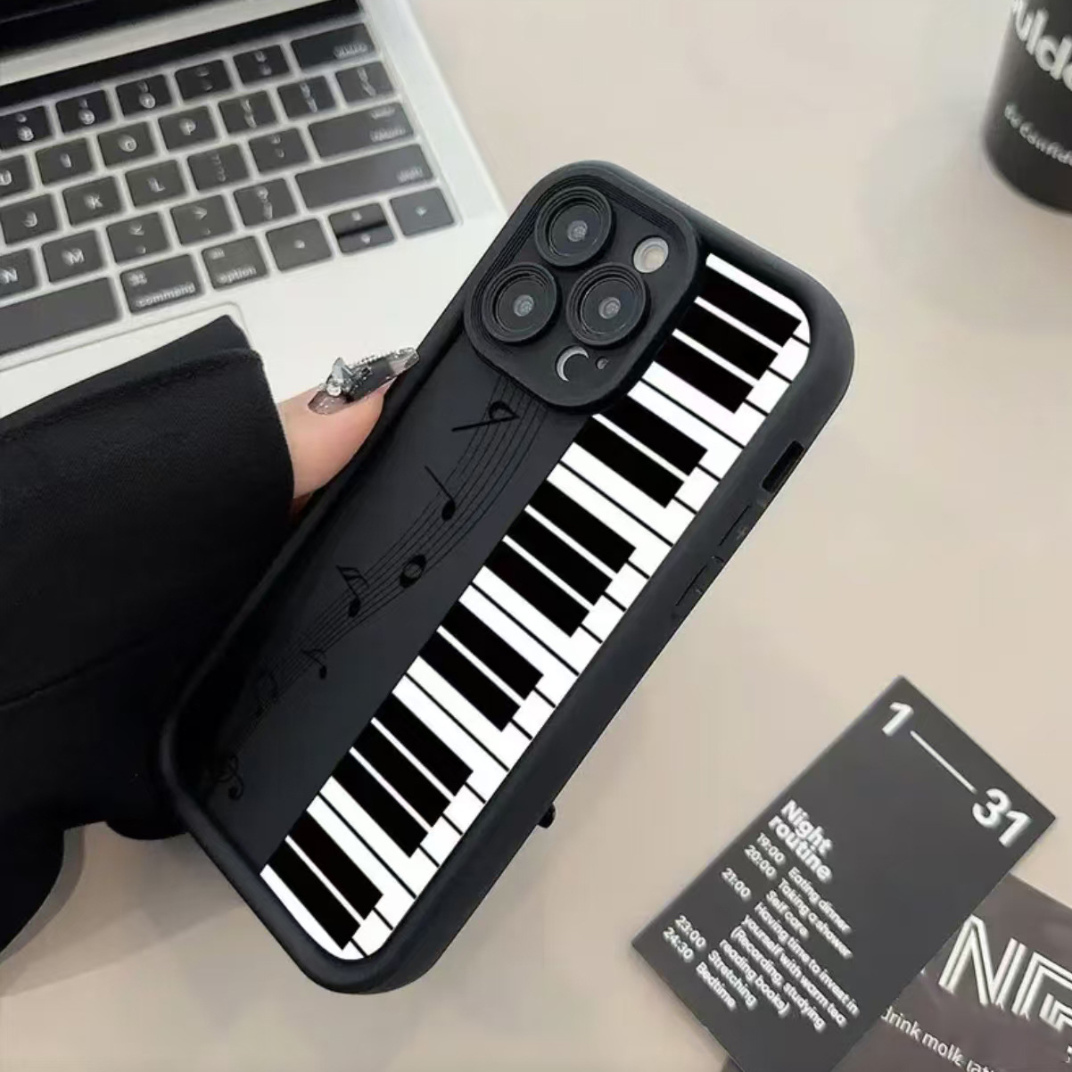 Piano Keys TPU Phone Case for  - đánh giá và giá Tech Accessories Iphone