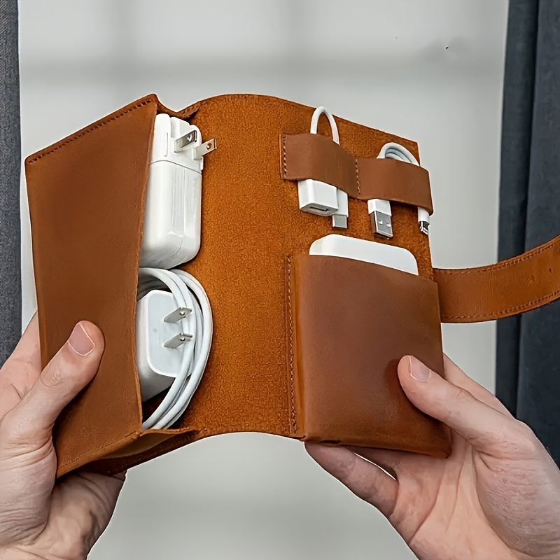 PU Leather Multi-Compartment O - đánh giá và giá Tech Accessories Travel Case