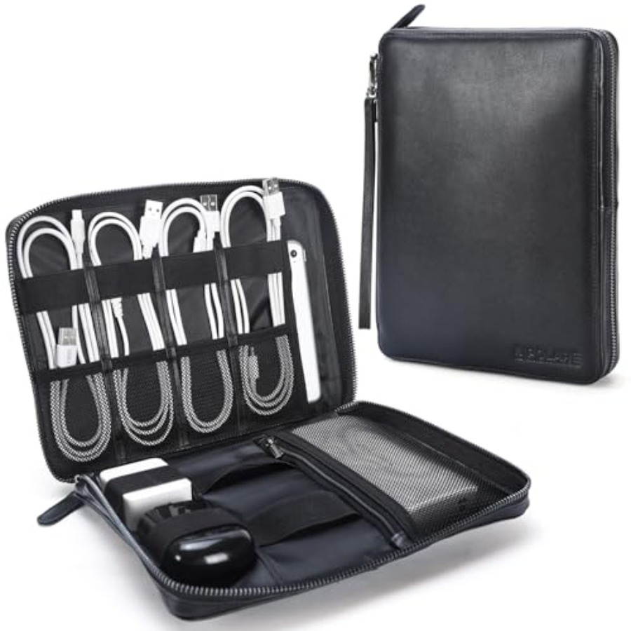 Polare Full Grain Leather Trav - đánh giá và giá Tech Accessories Travel Case
