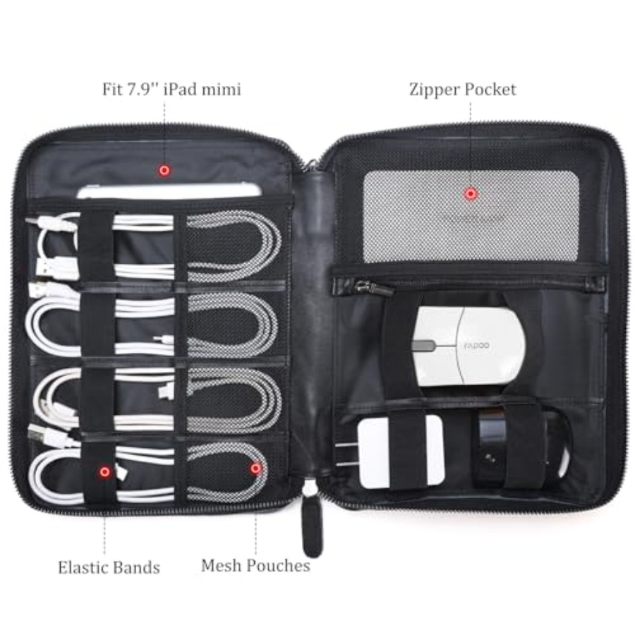 Polare Full Grain Leather Trav - đánh giá và giá Tech Accessories Travel Case