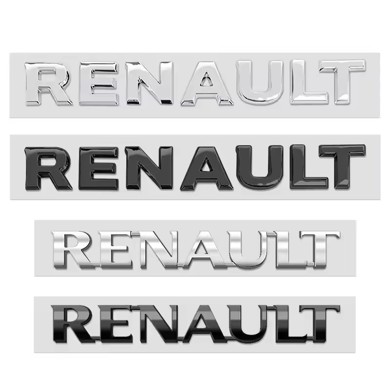 1PC Renault Car Tail Letter Lo - đánh giá và giá Tech Accessories Logo