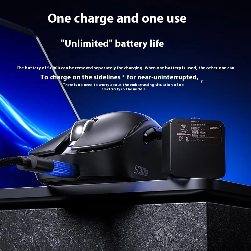 AULA SC900 Mouse Mouse Paw3950 - đánh giá và giá Power Bank Wireless