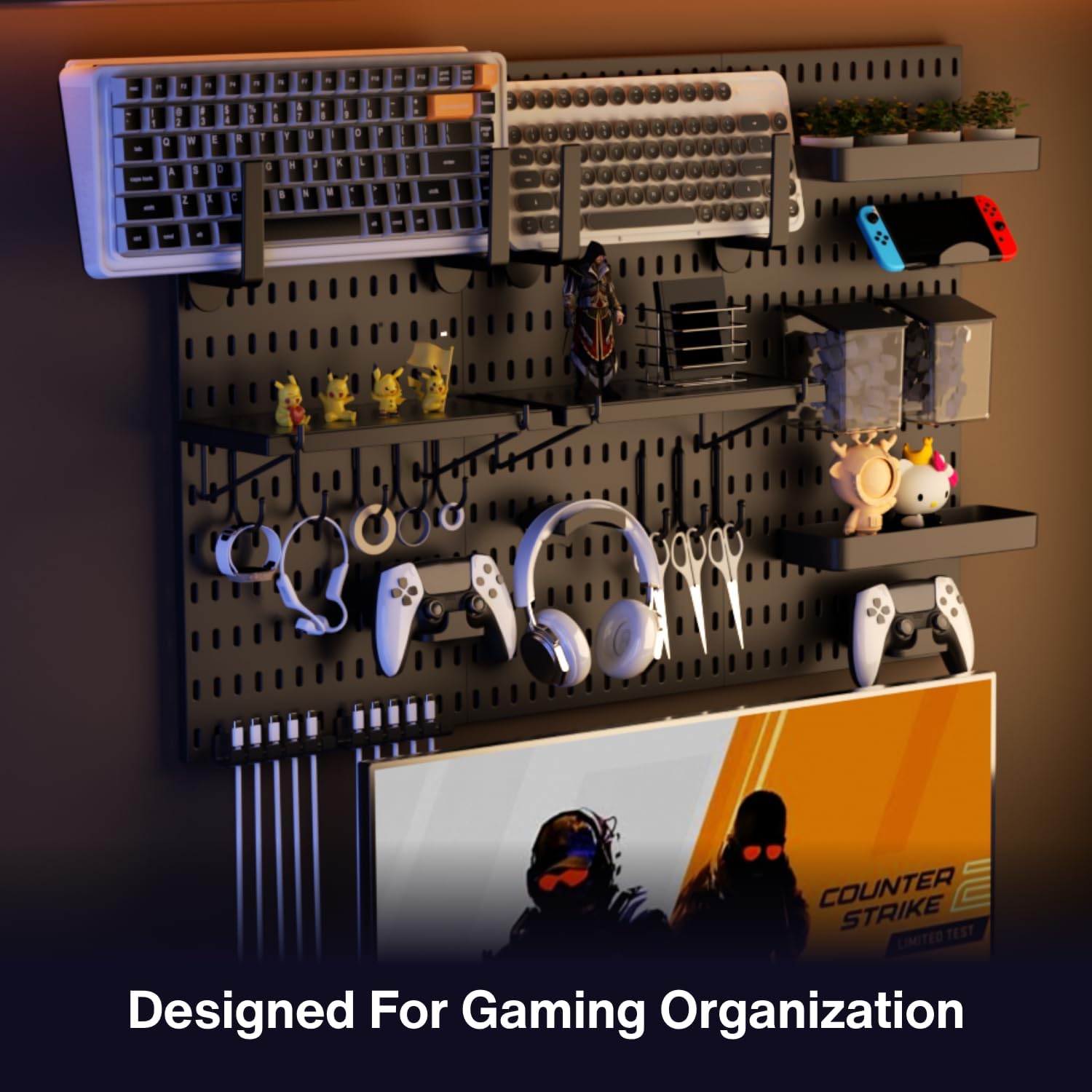 33x22 Inch Black Peg Board Org - đánh giá và giá Tech Accessories Products