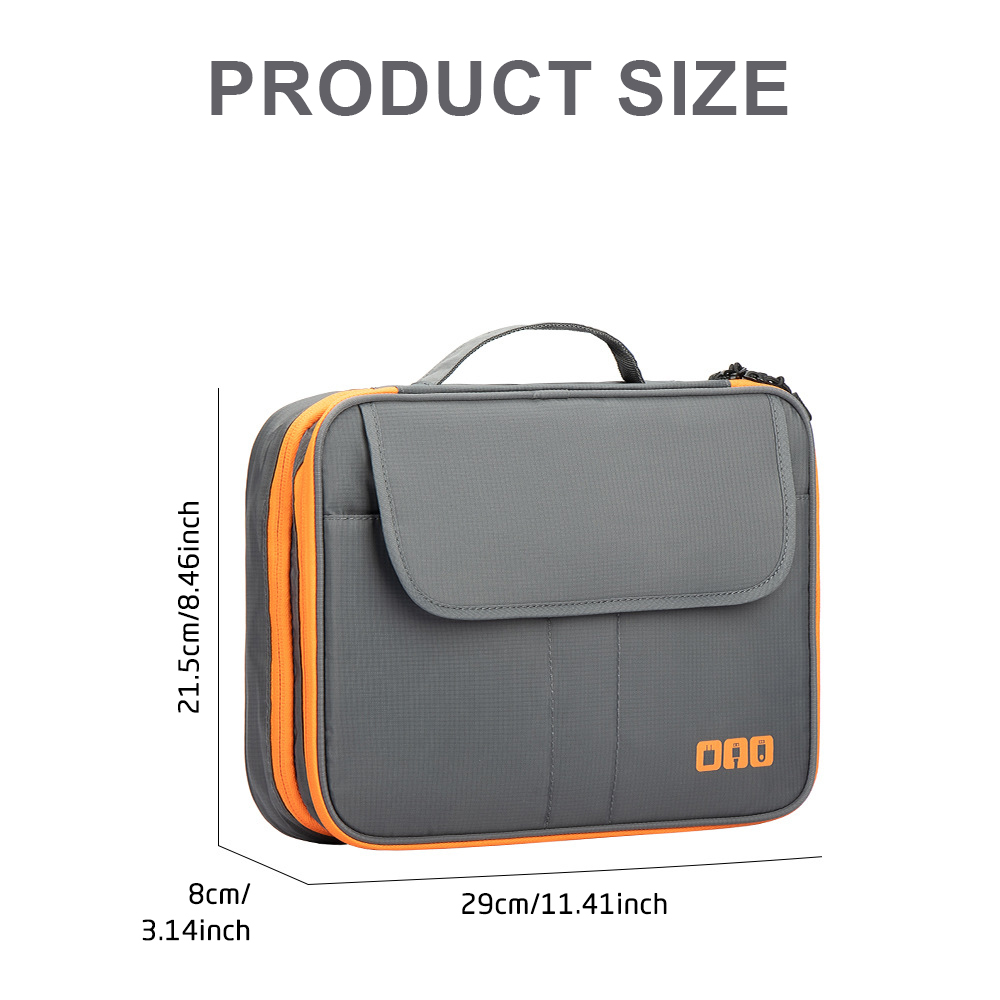 Large Capacity Tech Organizer  - đánh giá và giá Tech Accessories Travel Case