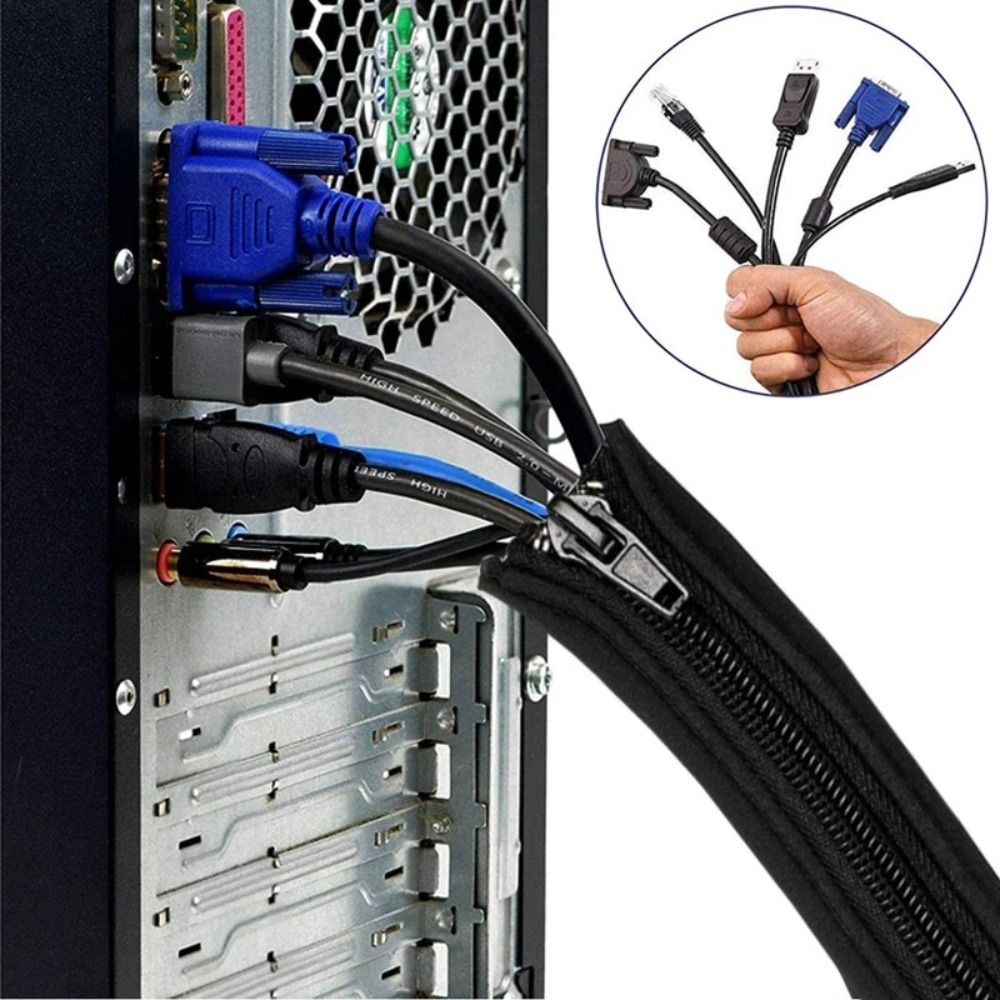 Data Cable Cable Wire Protecto - đánh giá và giá Cable Sleeve Neoprene