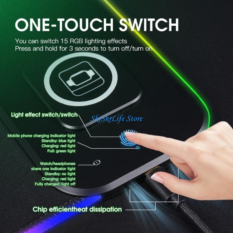 E65E Wireless Charging Mouse P - đánh giá và giá Mouse Charging Pad