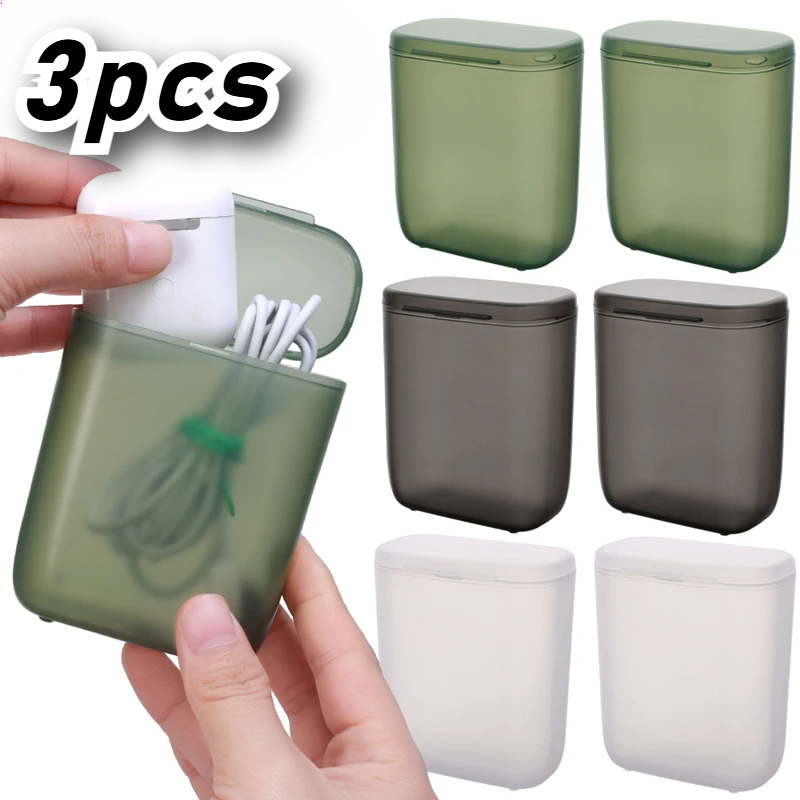 Data Cable Storage Box Earphon - đánh giá và giá Tech Accessories For Desk