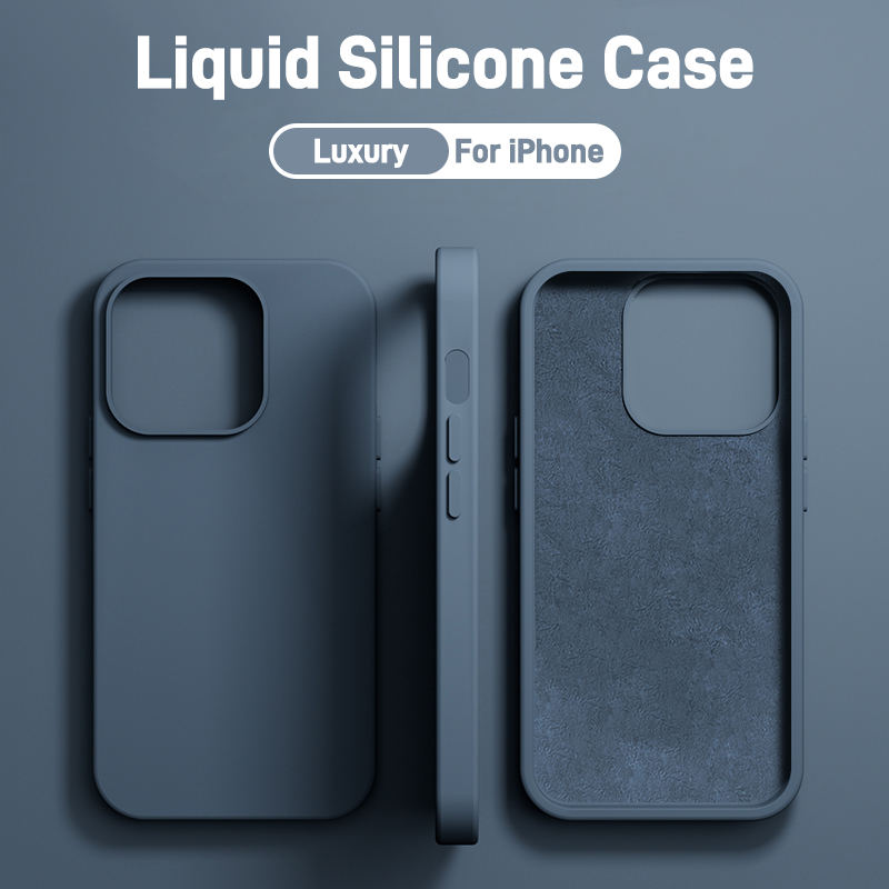 Luxury Liquid Silicone Soft Ca - đánh giá và giá Tech Accessories Iphone
