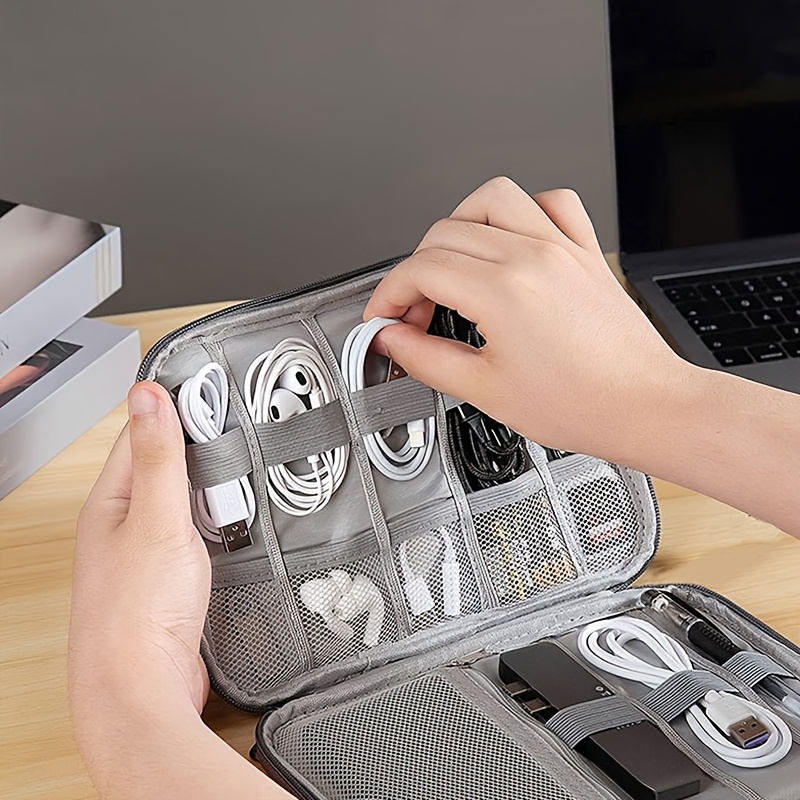 Travel Cable Organizer Case: 1 - đánh giá và giá Tech Accessories For Travel
