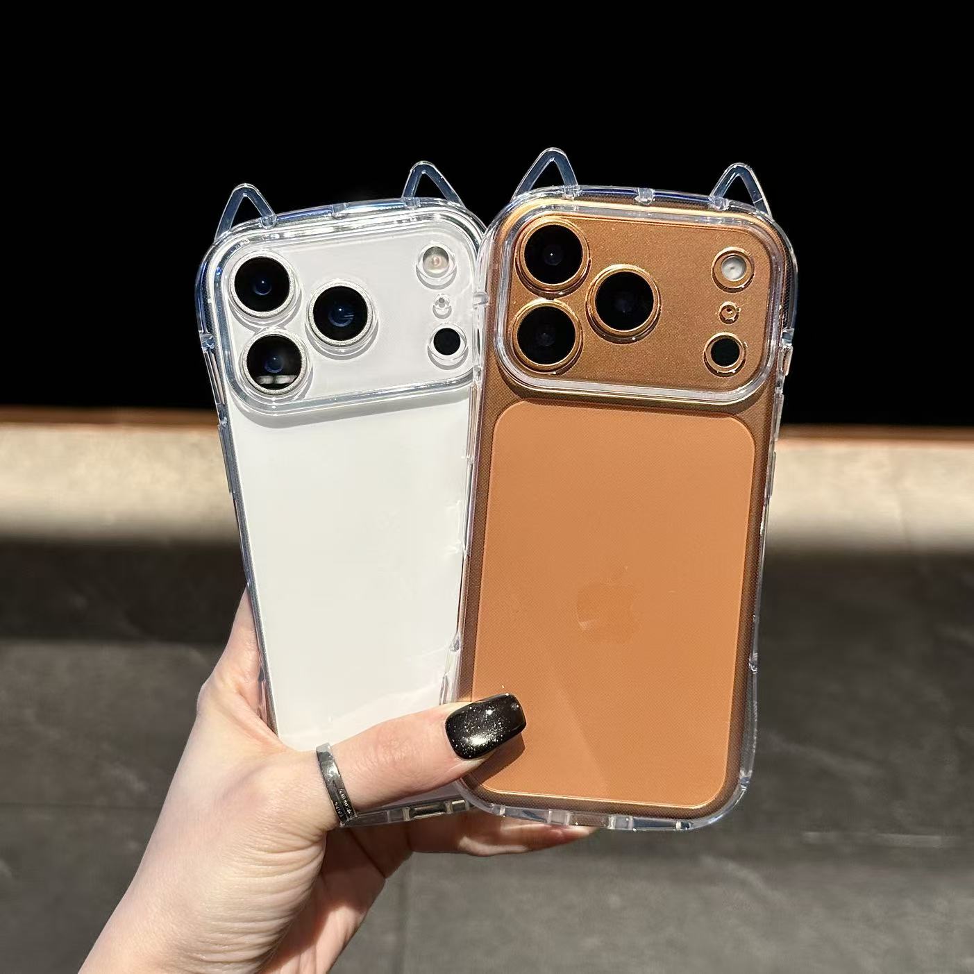 Cute Cat Ear Phone Case For iP - đánh giá và giá Tech Accessories Iphone