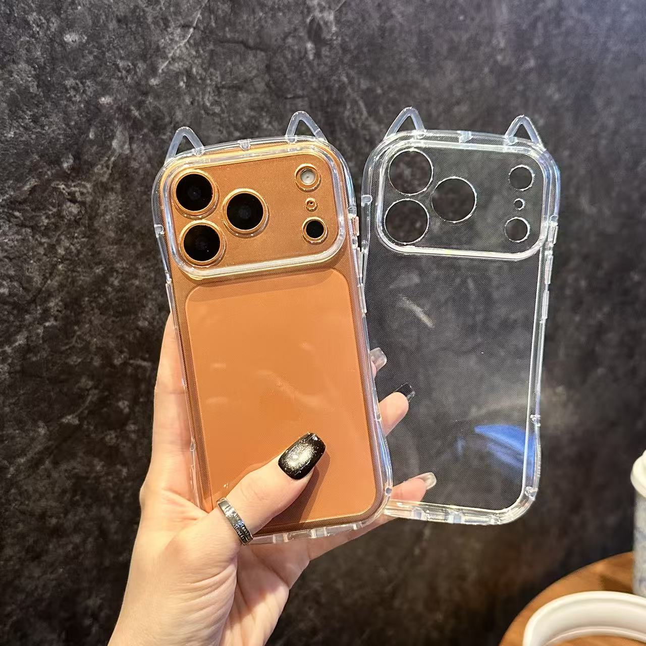 Cute Cat Ear Phone Case For iP - đánh giá và giá Tech Accessories Iphone