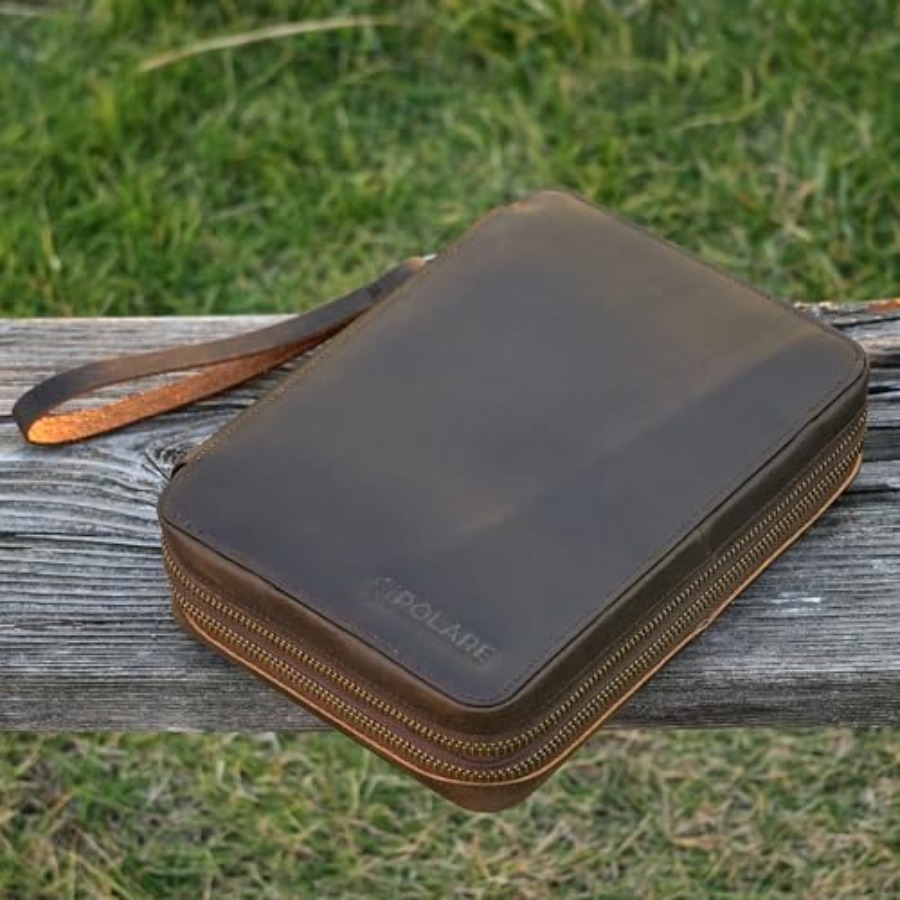 Polare Full Grain Leather Trav - đánh giá và giá Tech Accessories Travel Case