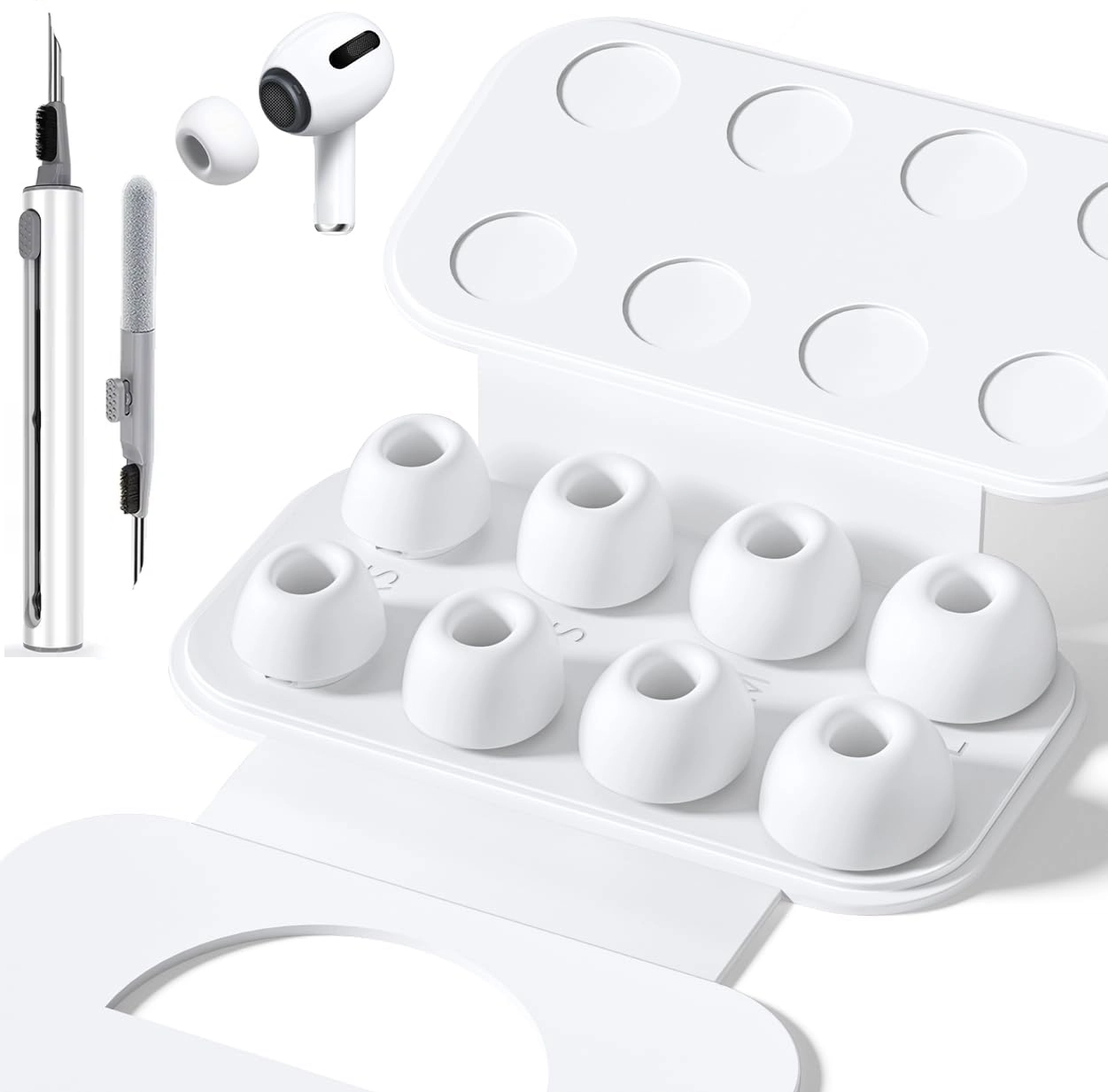 KUTOU 4 Pairs Liquid Silicone  - đánh giá và giá Power Bank Wireless