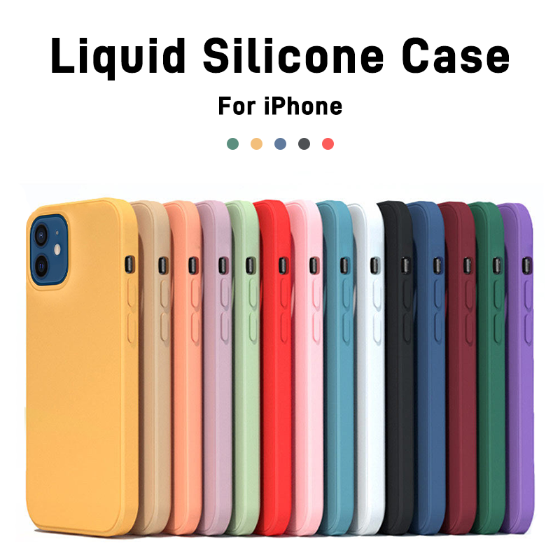 Liquid Silicone Case Protectio - đánh giá và giá Tech Accessories Iphone