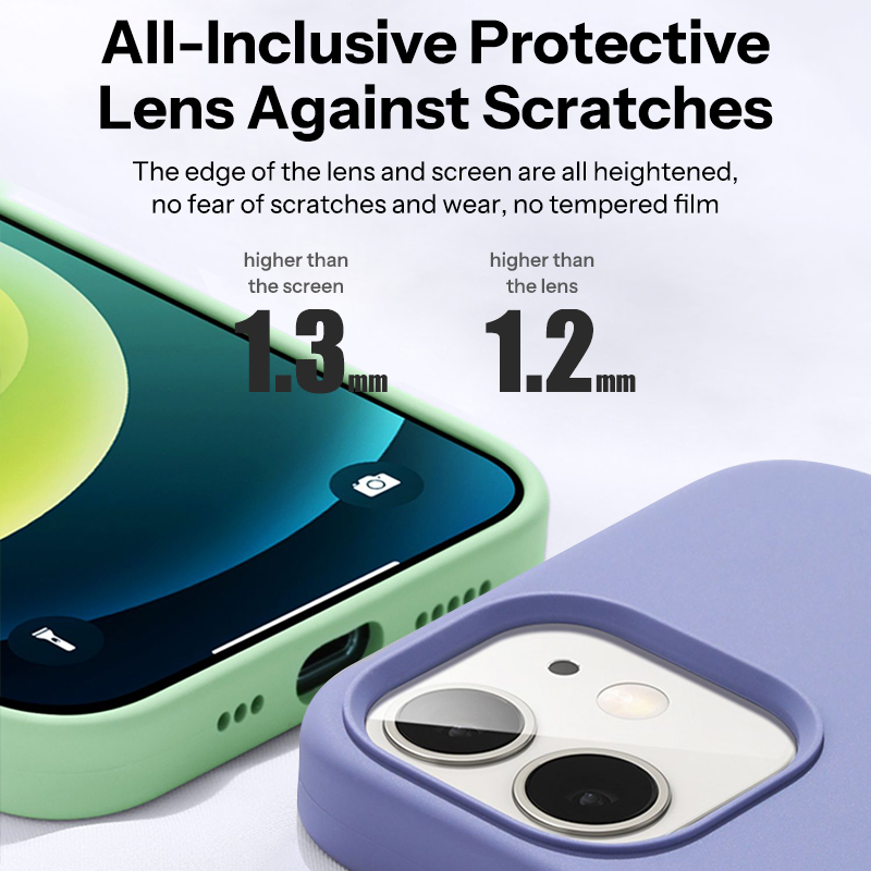 Liquid Silicone Case Protectio - đánh giá và giá Tech Accessories Iphone